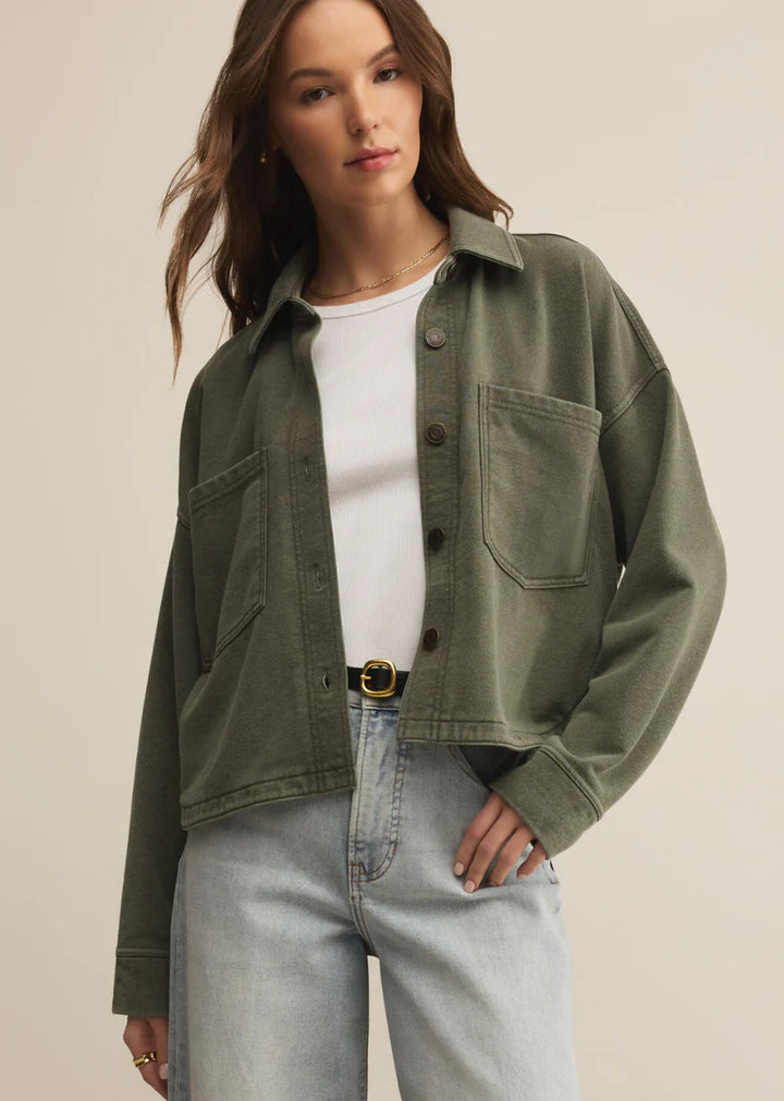 Z-Supply All Day Cropped Knit Jacket