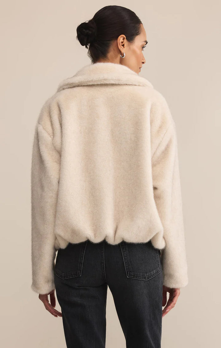 Z-Supply Amethyst Faux Fur Jacket