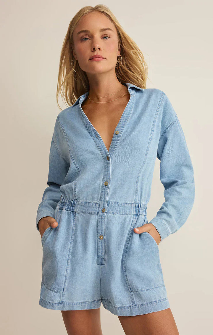Z-Supply Sully Twill Romper