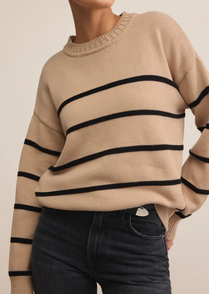 Z-Supply Boyfriend Striped Sweater