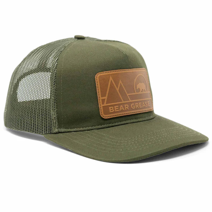 First Lite Bear Grease Leather Patch Hat