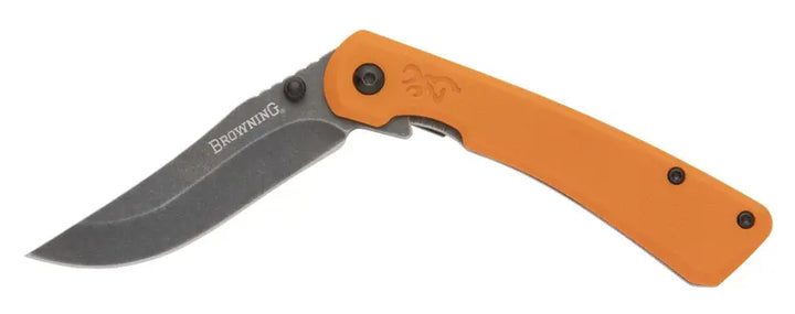 Browning Branded Rock Clip Point Folding Knife
