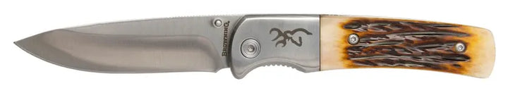 Browning Buckmark Hunter Bone Folding Knife