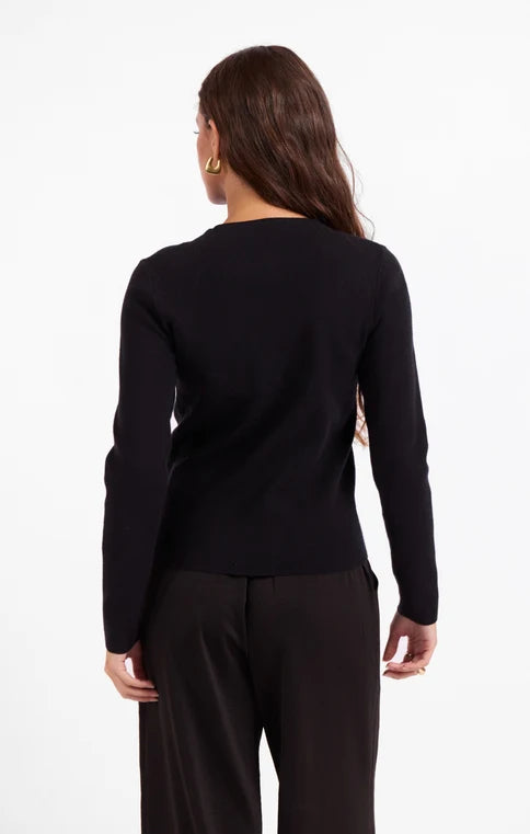 Sage The Label Calista Mock Neck Sweater