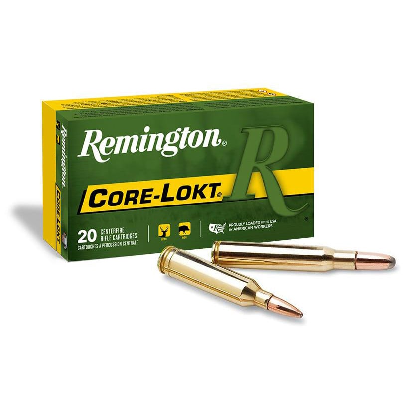 Remington Core-Lokt 308WIN 150gr PSP 2820 FPS 20 Rounds