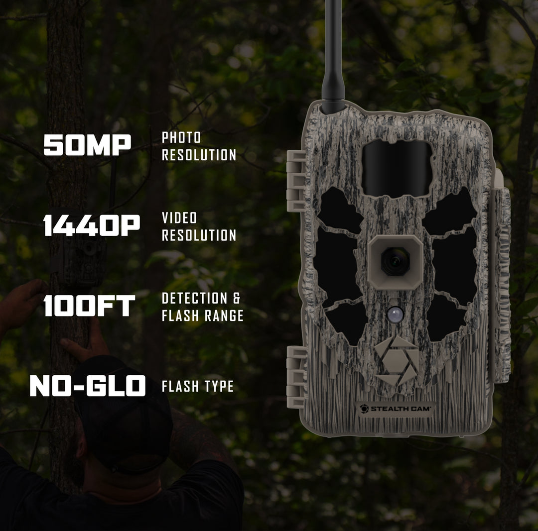 Stealth Cam Deceptor Max 3.0 No Glo Cellular Trail Camera