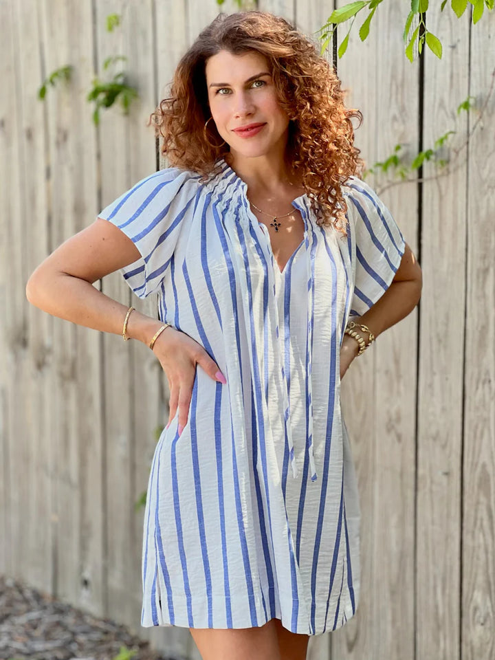 Sadie & Sage Daytrip Stripe Mini Dress