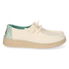 Hey Dude Wendy Espadrille Hibiacus Shoes