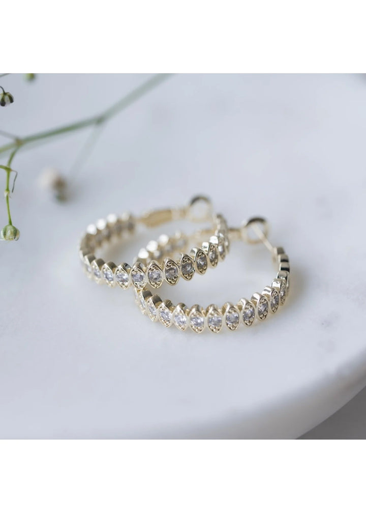 Glee Jewelry Front & Centre Hoops