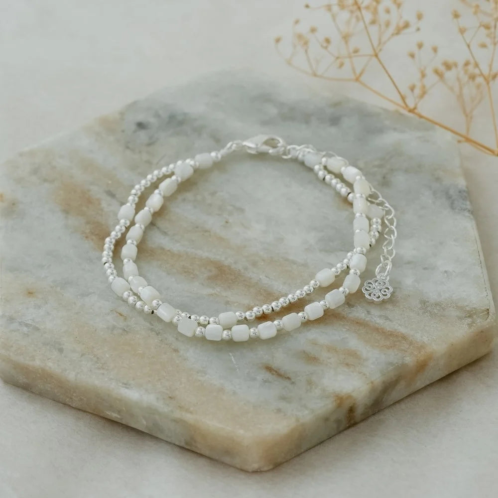 Glee Jewelry - Meredith Bracelet - Mother Of Pearl