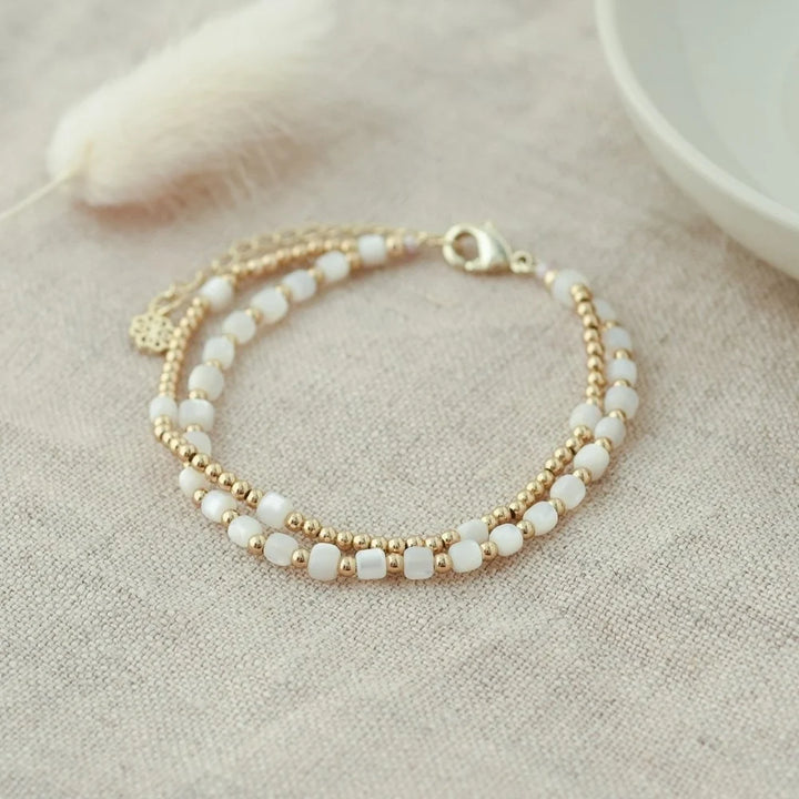 Glee Jewelry - Meredith Bracelet - Mother Of Pearl