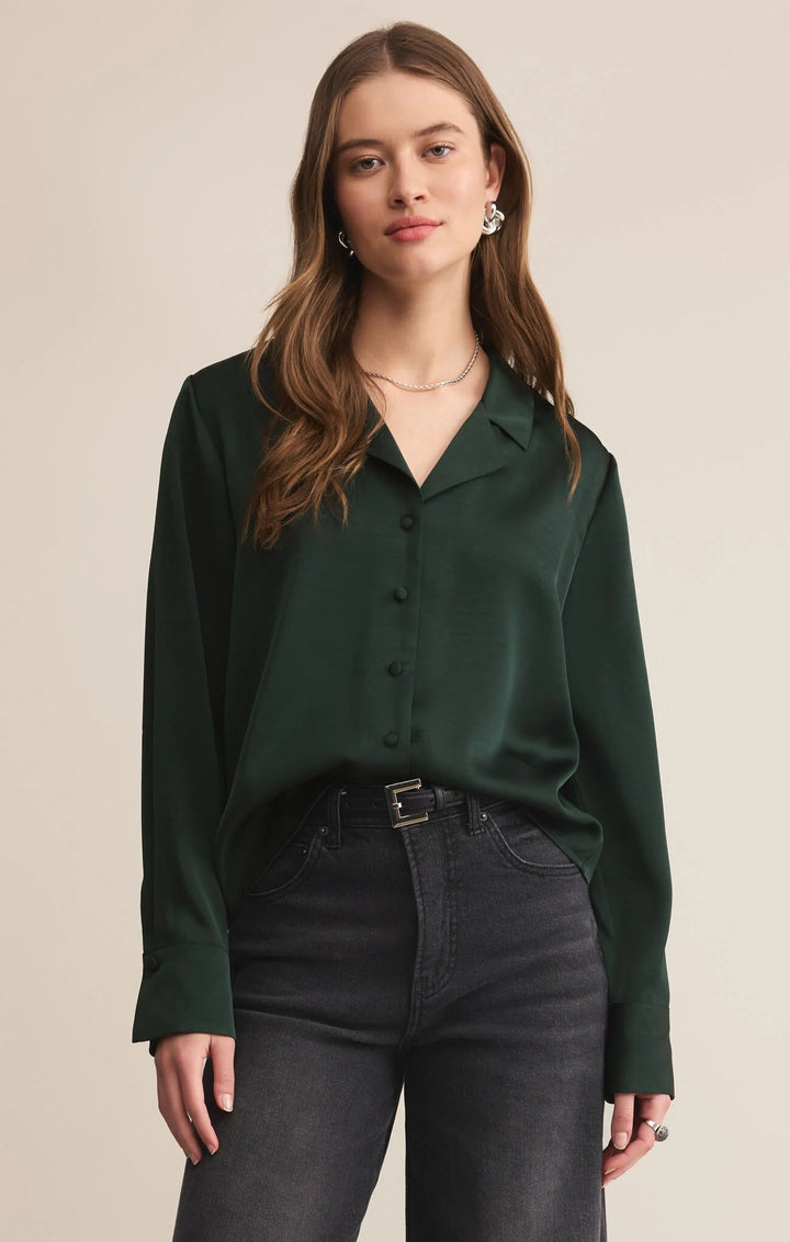 Z-Supply Ana Satin Top