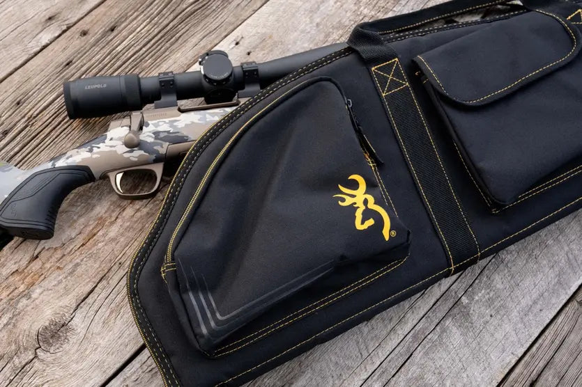 Browning Flex Case - 48" Black and Gold Rifle Case