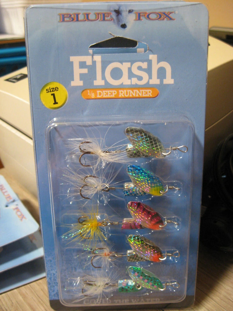 blue fox deep diver flash spinner fishing lure kit Blue Fox Flash 1/8 Deep Runner Spinner Kit – Locke's Lifestyle, Sporting &  Outdoor Adventures