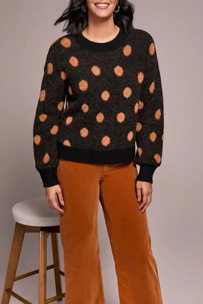 Tribal Longsleeve Crew Neck Sweater
