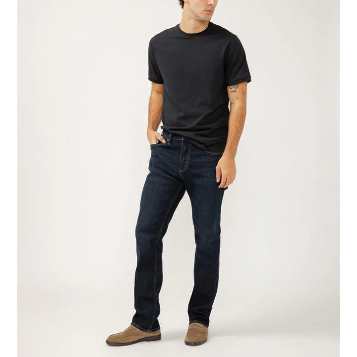 Silver Men's Grayson Classic Fit Straight Leg Jeans