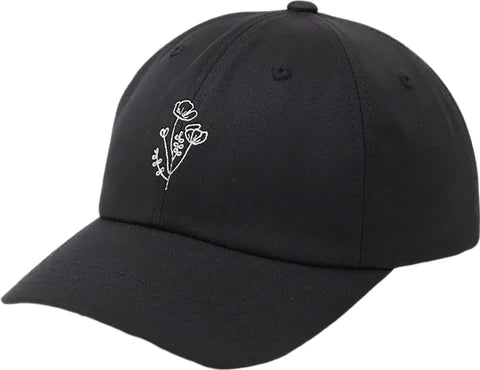 Ten Tree Flower Embroidery Peak Hat