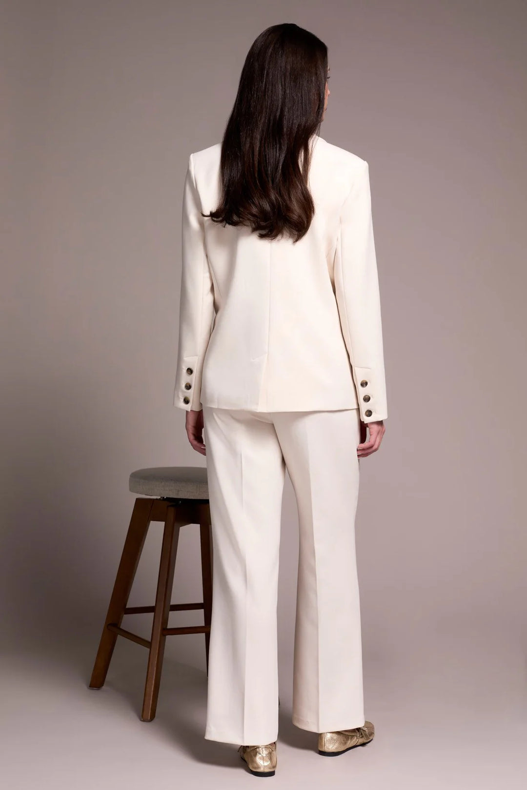 Tribal Signature Luxury Twill High Rise Trousers