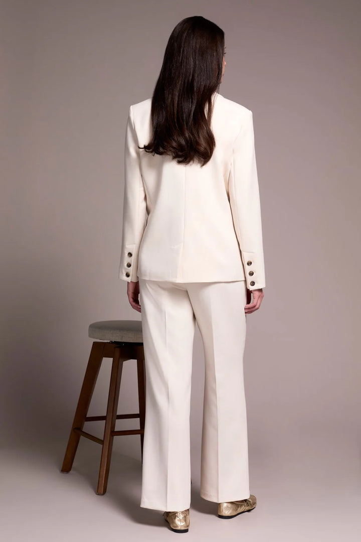 Tribal Signature Luxury Twill High Rise Trousers