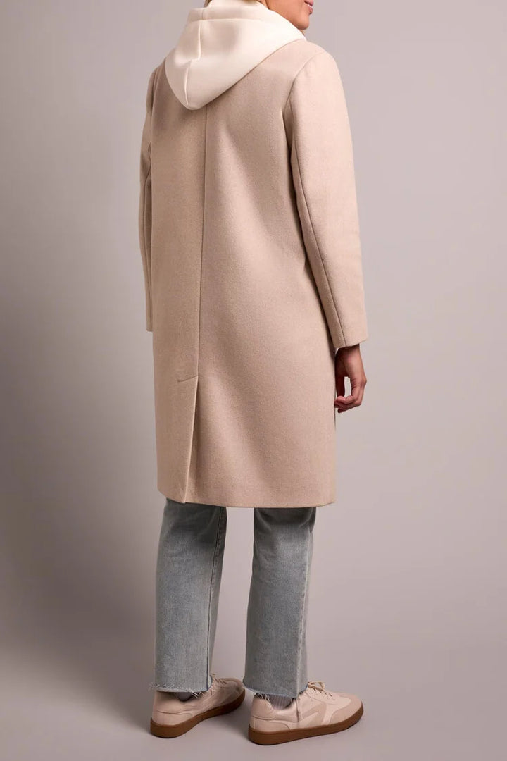 Tribal Car Coat with Fooler Hoodie