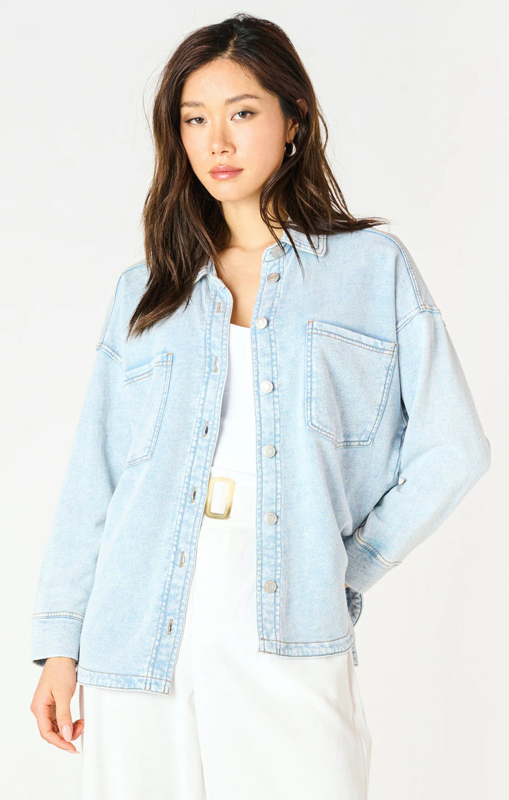 Dex Longsleeve Knit Denim Jacket
