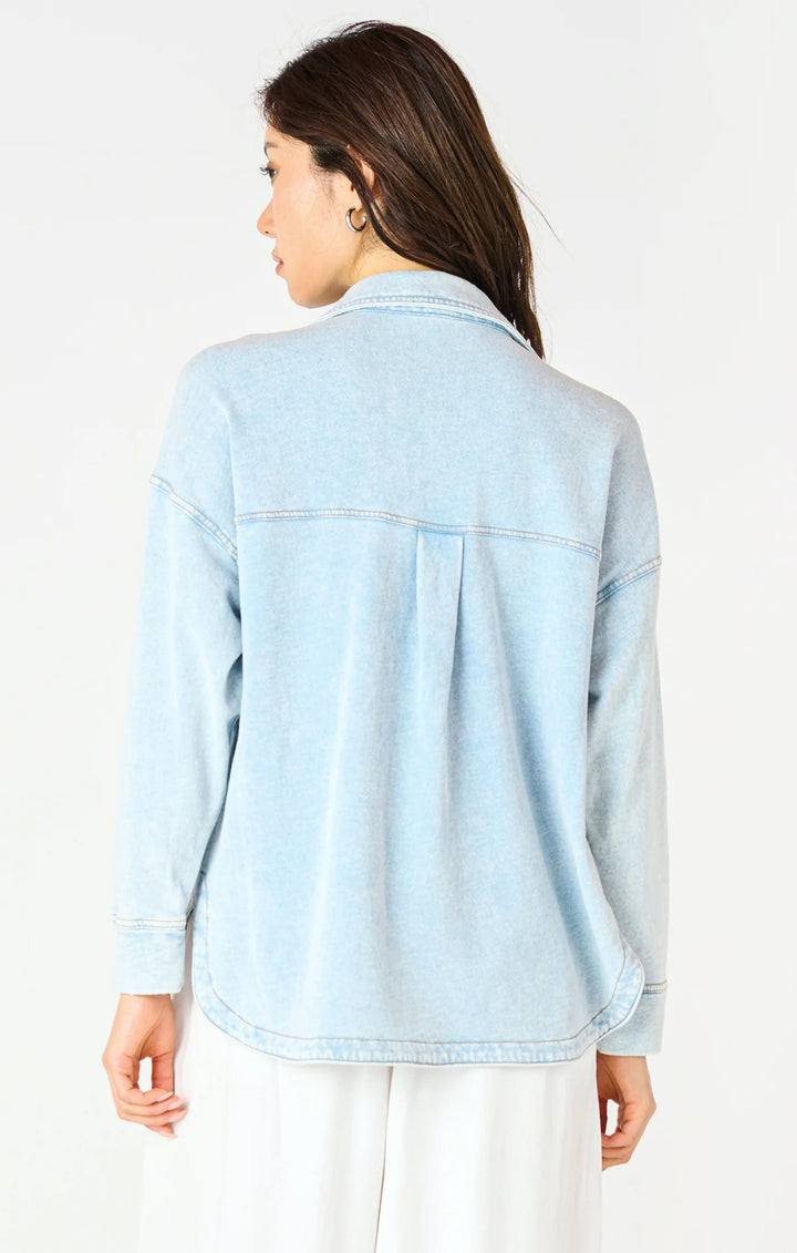 Dex Longsleeve Knit Denim Jacket