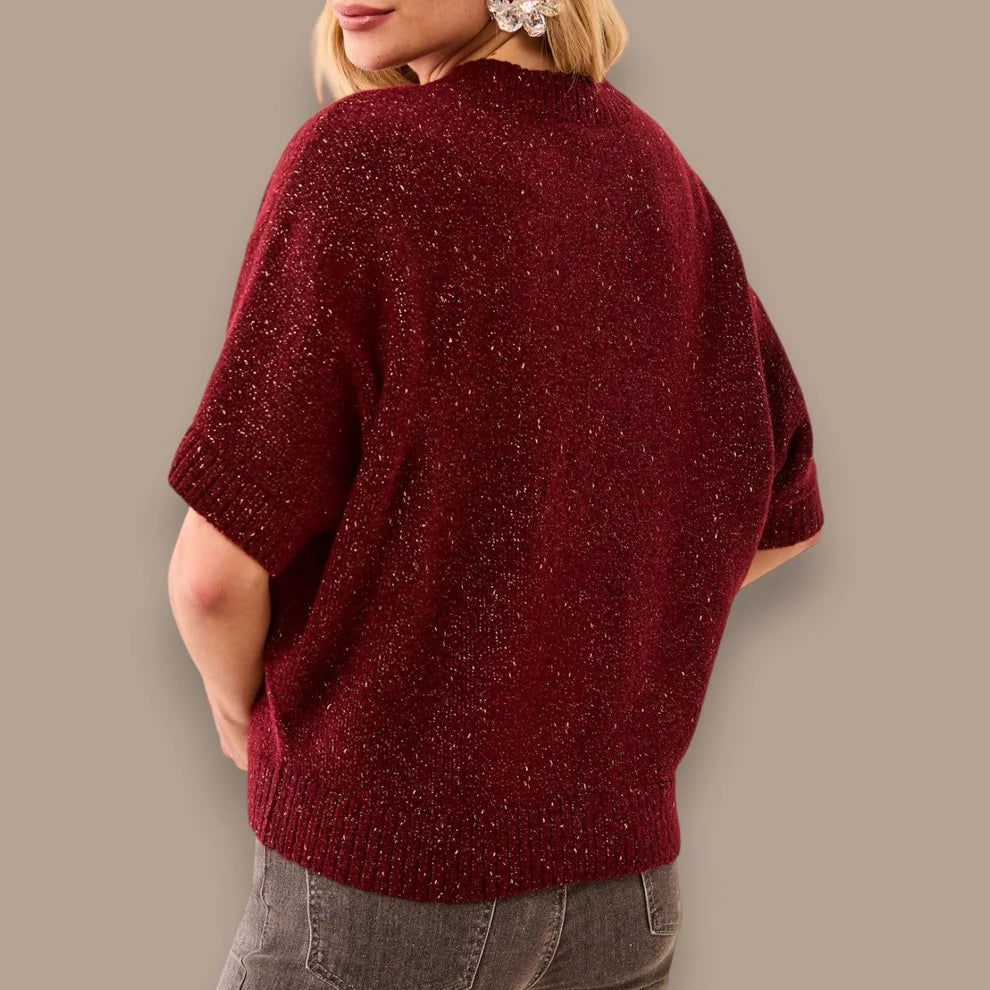 Tribal Lofty Extended Sleeve Sweater