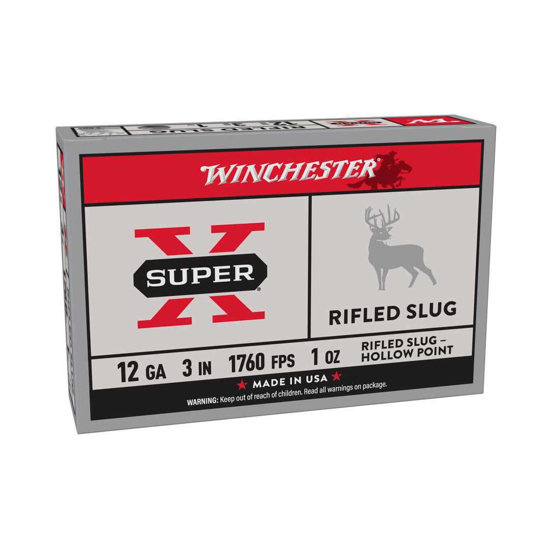 Winchester Super X Rifled Slug HP 12Gx3" 1760FPS 1oz 5 Rounds